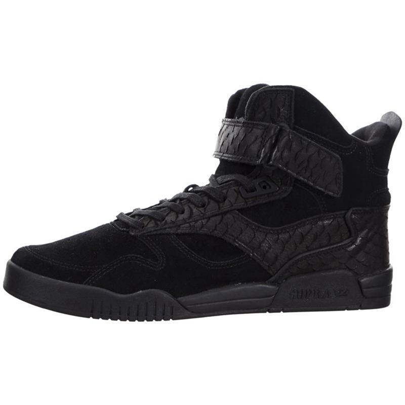 Buty Supra BLEEKER - Sneakersy Wysokie Męskie - Czarne (YDAL-05467)